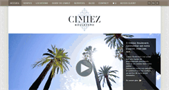 Desktop Screenshot of en.cimiez-boulevard.fr